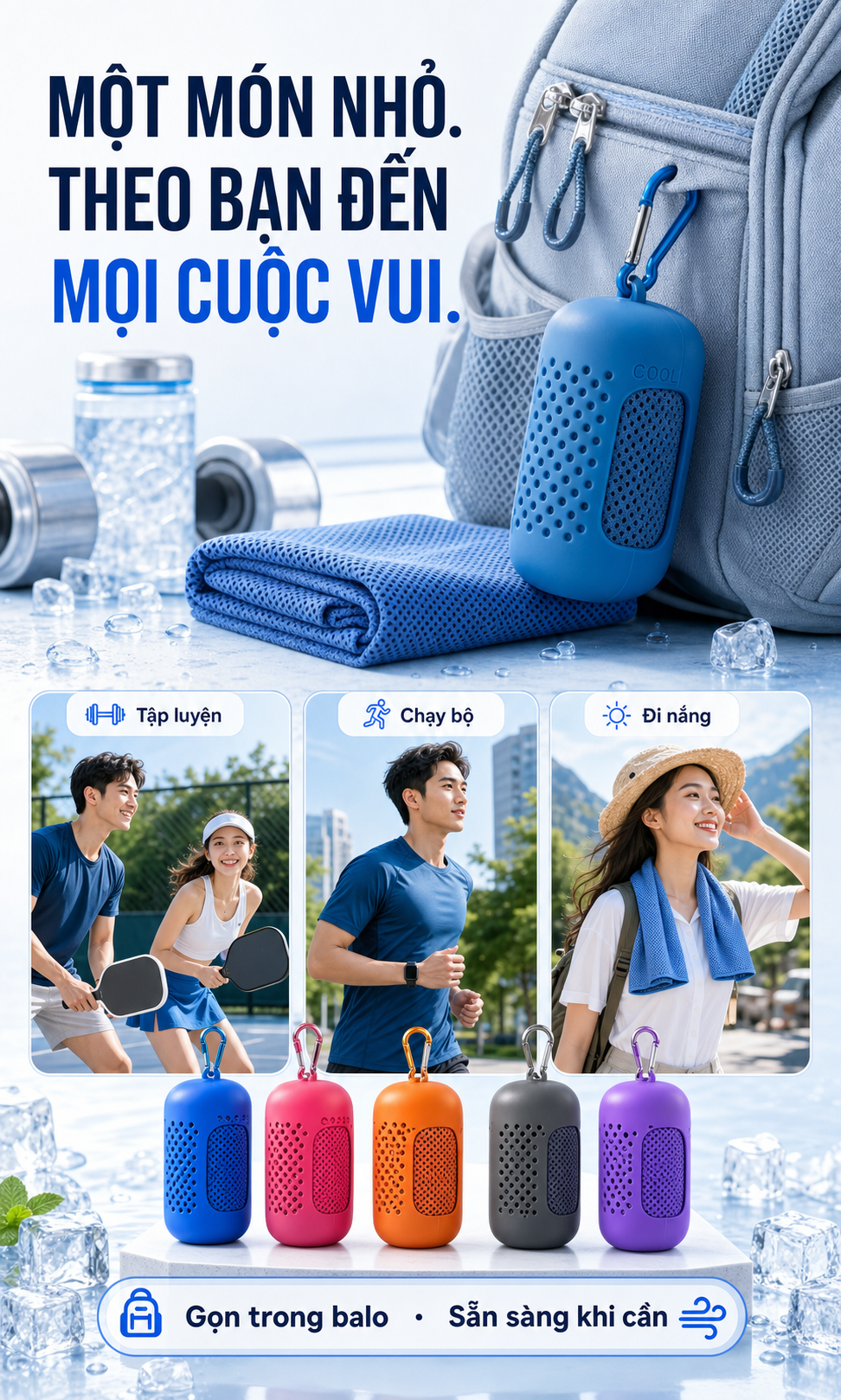 BODY RESET dùng khi tập luyện, chạy bộ và đi ngoài nắng